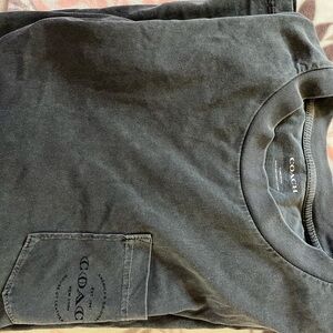 Coach Charcoal Crewneck Tee